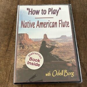 NEW How To Play Native American Flute With O'Dell Borg (DVD)